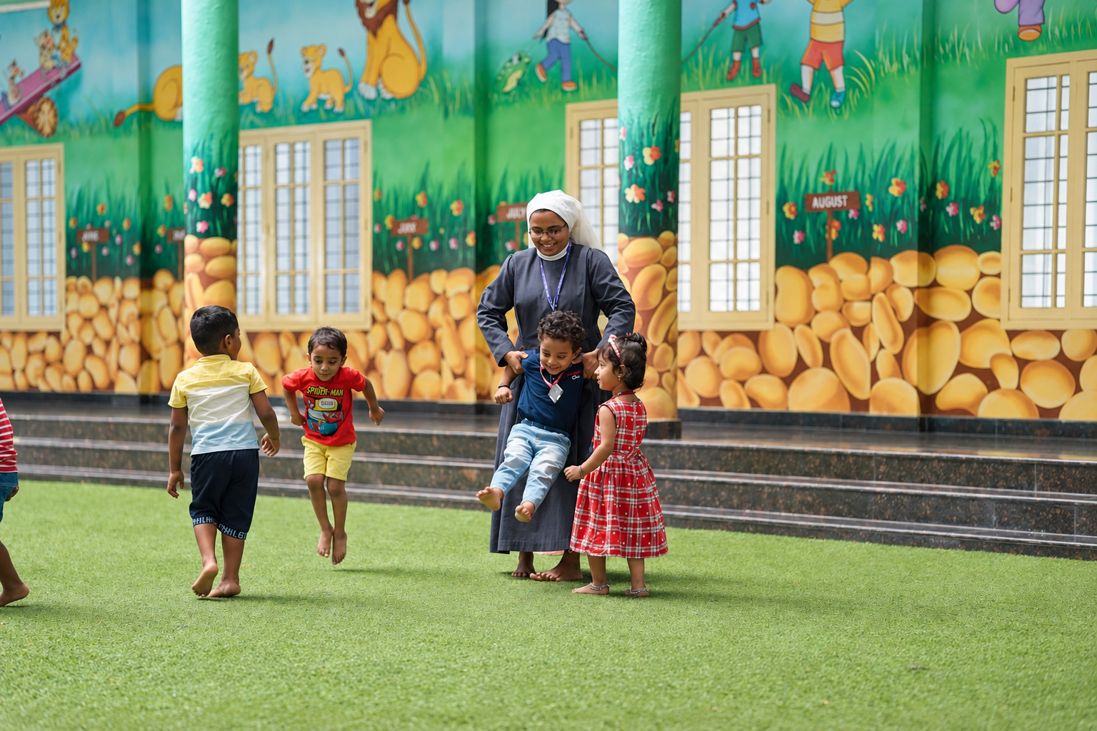 Kids play area